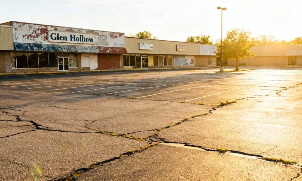 Glen Hollow Shopping Center in Peoria, Illinois.
